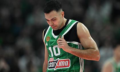 Παναθηναϊκός: Απρόοπτο με Σλούκα και εκτός για το ματς με το Περιστέρι - Με 10άδα οι «πράσινοι»!