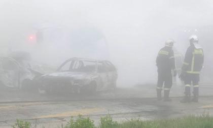 Τροχαίο στην Εγνατία: Συγκρούστηκε φορτηγό με ΙΧ – Αναφορές για δύο τραυματίες