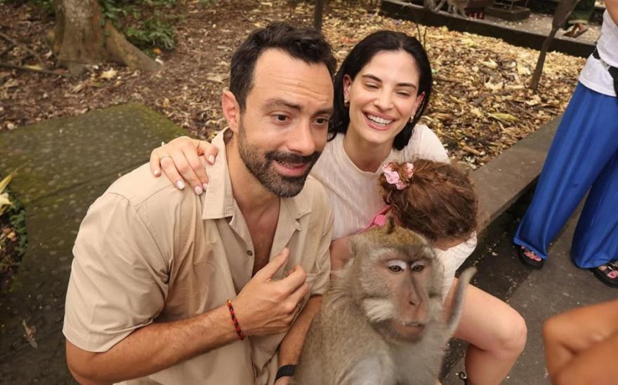 Σάκης Τανιμανίδης: Τα 20 καρέ από το ταξίδι στο Μπαλί και η Μπόμπα... ψάρι!