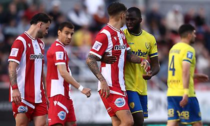 Άντεξε με παίκτη λιγότερο και έφυγε με τον βαθμό από τις Σέρρες ο Παναιτωλικός