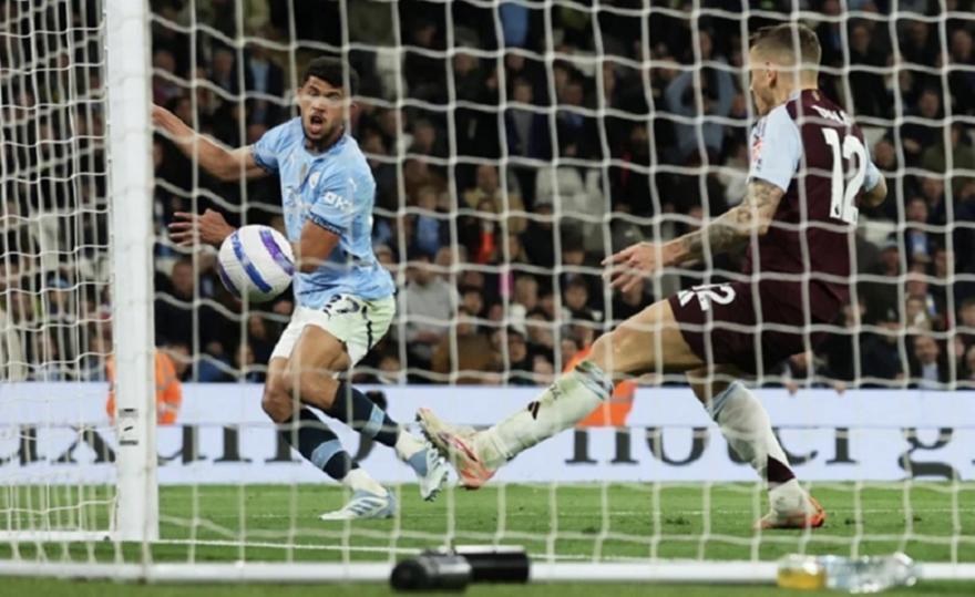 Ο Νούνες «ξέρανε» την Άστον Βίλα στο 94’ και έδωσε… αστεράτη νίκη στην Μάντσεστερ Σίτι!