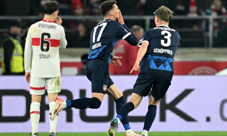 Στουτγκάρδη-Χάιντενχαϊμ 0-1: Βύθισε την Μπόχουμ του Μασούρα