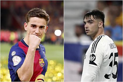 Ο Γκάβι πανηγύρισε μπροστά στον Ασένθιο και φορούσε «αντι-Ρεάλ» σημαία στην απονομή