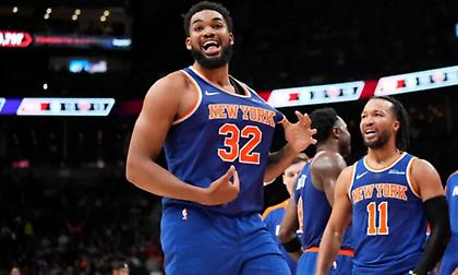 Άλωσαν για δεύτερη φορά το Ντιτρόιτ με ήρωα τον Τάουνς και φουλάρουν για ημιτελικά οι Νικς!