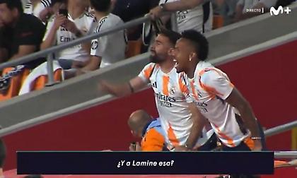 «Στόλισε» τον διαιτητή του τελικού ο Καρβαχάλ: «Π@@@@ας γιε! Ντροπή σου!»