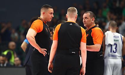 Ρεάλ-Ολυμπιακός: Μπελόσεβιτς και Ντιφαλά διαιτητές στο Game 3