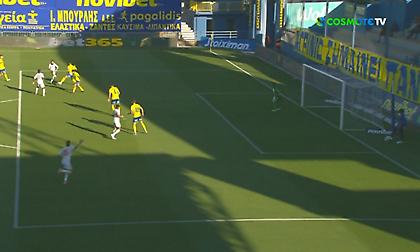 Τρομερό πλασέ του Αλφαρέλα για το 1-0 της Athens Kallithea στο Αγρίνιο!