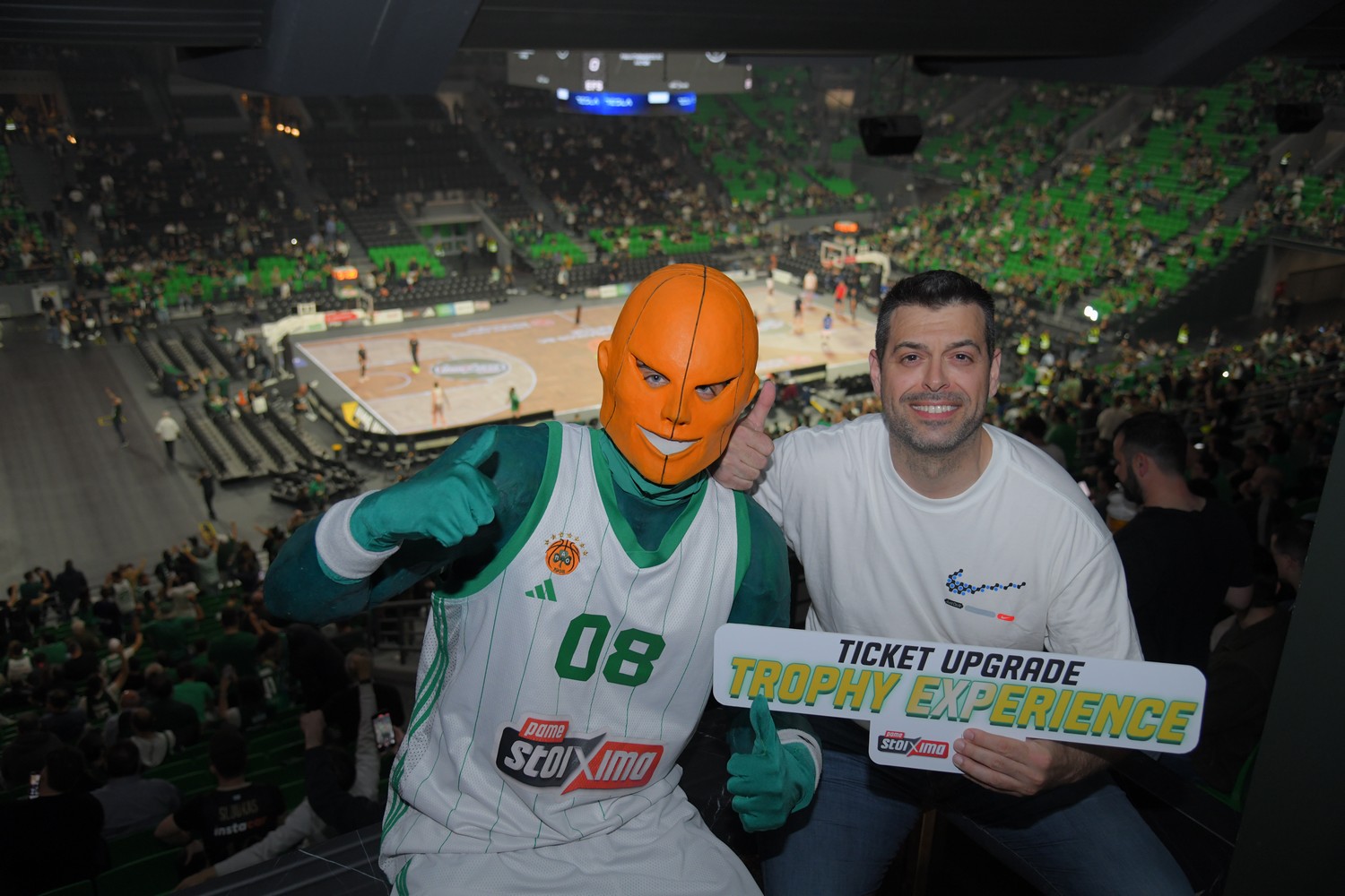 Μοναδική εμπειρία για τους φιλάθλους του Παναθηναϊκού AKTOR με το 7ο Ευρωπαϊκό στο ΟΑΚΑ