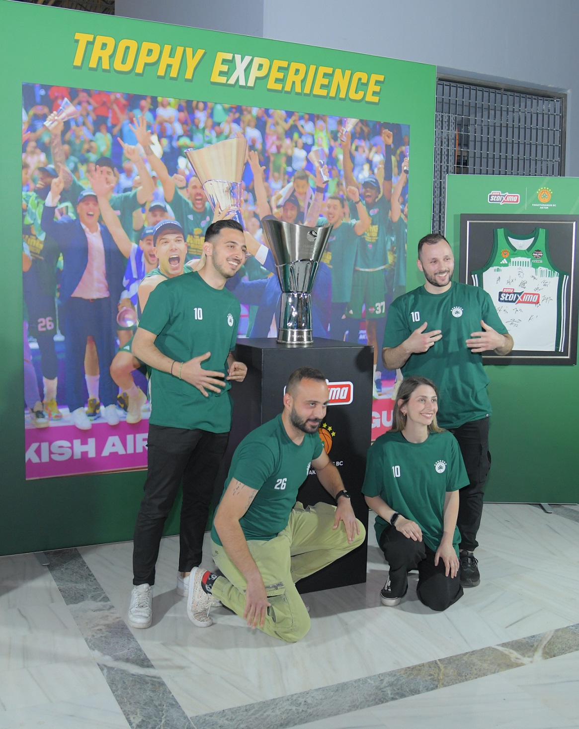 Μοναδική εμπειρία για τους φιλάθλους του Παναθηναϊκού AKTOR με το 7ο Ευρωπαϊκό στο ΟΑΚΑ