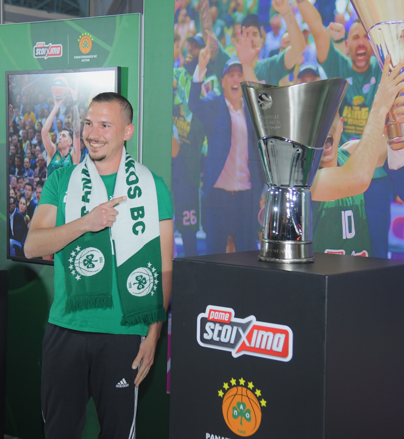 Μοναδική εμπειρία για τους φιλάθλους του Παναθηναϊκού AKTOR με το 7ο Ευρωπαϊκό στο ΟΑΚΑ