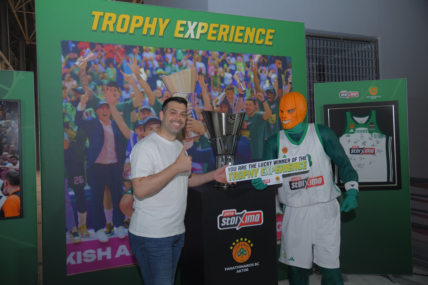 Μοναδική εμπειρία για τους φιλάθλους του Παναθηναϊκού AKTOR με το 7ο Ευρωπαϊκό στο ΟΑΚΑ