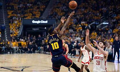 Με υπογραφή Μπάτλερ στο 3-1 οι Γουόριορς απέναντι στους Ρόκετς