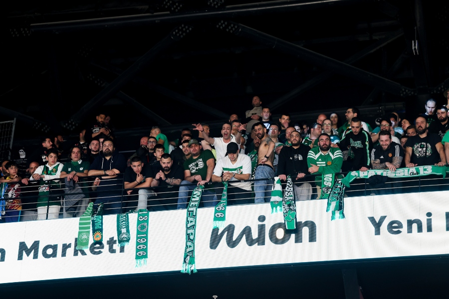 Εφές-Παναθηναϊκός: Η δυναμική παρουσία των φιλάθλων του «τριφυλλιού»