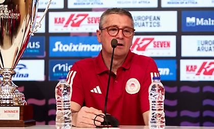 Κραβαρίτης: «Τεράστιες μάχες για να φέρουμε το τρόπαιο στα 100 χρόνια του Ολυμπιακού»