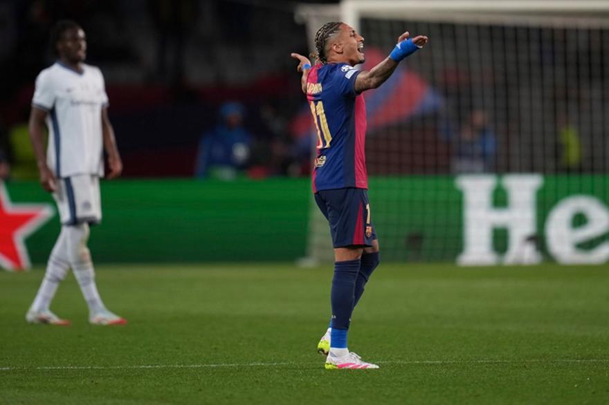 Ιστορικός Ραφίνια: Ξεπέρασε τον Μέσι στις συμμετοχές σε γκολ στο Champions League με τη Μπαρτσελόνα!