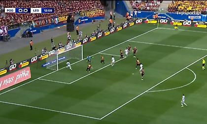 Προβάδισμα για τη Λέγκια στον τελικό Κυπέλλου Πολωνίας μετά από λάθος του Κούτρη