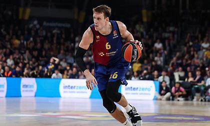 Μπαρτσελόνα: Εκτός και από το Game 4 με τη Μονακό ο Βέσελι