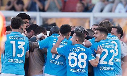 Διπλό τίτλου για τη Νάπολι, πέρασε από το Λέτσε και ξέφυγε στο +6!