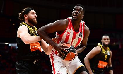 Το πρώτο ματς των ημιτελικών για τη Stoiximan GBL: Ολυμπιακός-ΑΕΚ (4η περίοδος)