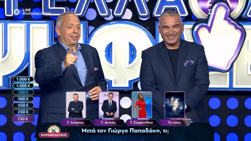 Ο Γιώργος Παπαδάκης έγινε θέμα και στο «Ελλάδα ψηφίζει» και το κοινό διάλεξε τον διάδοχό του: το χάος!