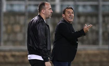 Παπαδόπουλος: «Ευχαριστημένοι που είμαστε 1οι - Δεν αγχωθήκαμε όταν μείωσε η Λαμία, έχουμε εμπιστοσύνη στην ομάδα»