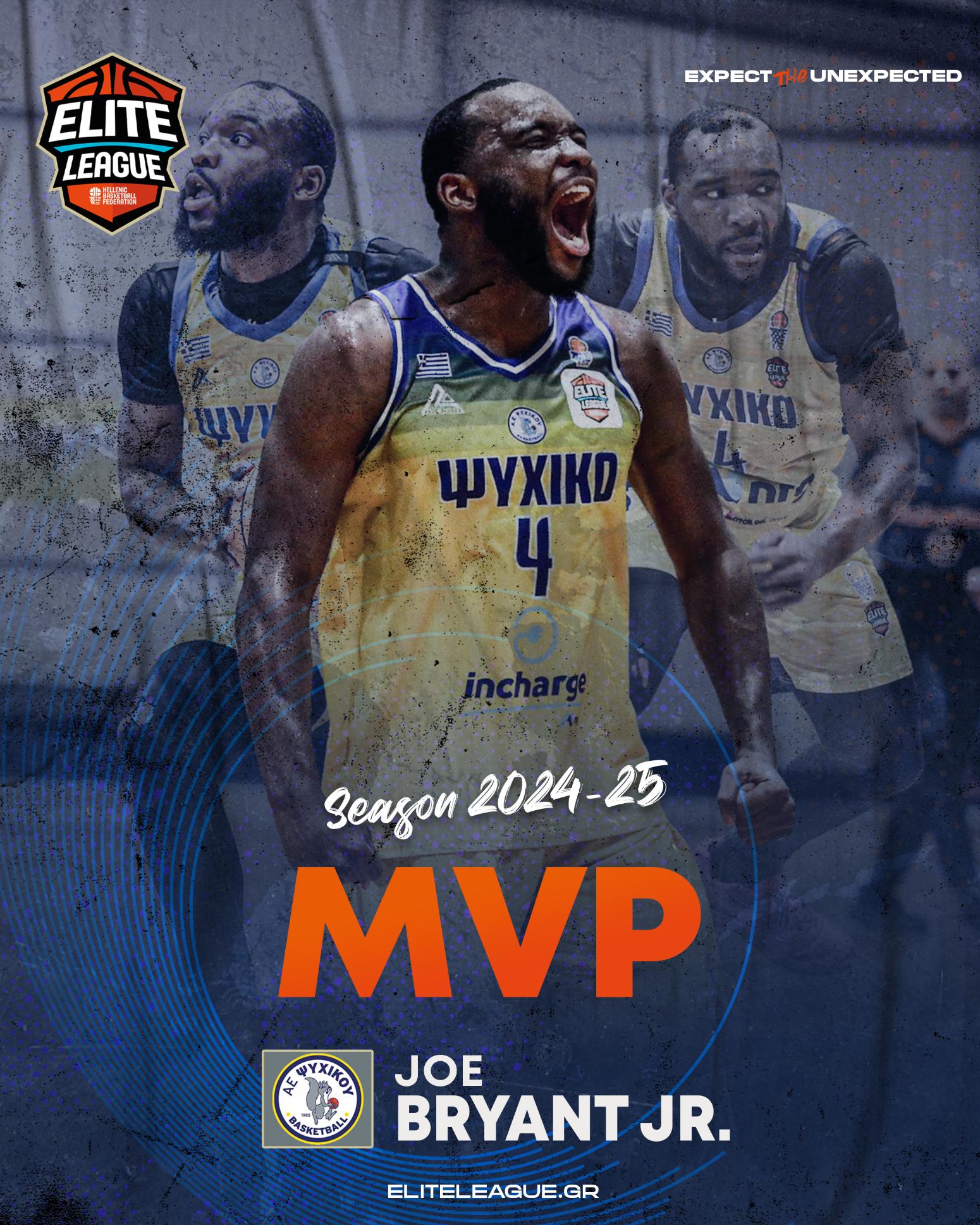 Τα βραβεία της Elite League: MVP ο Μπράιαντ, καλύτερος προπονητής ο Μάνταλος