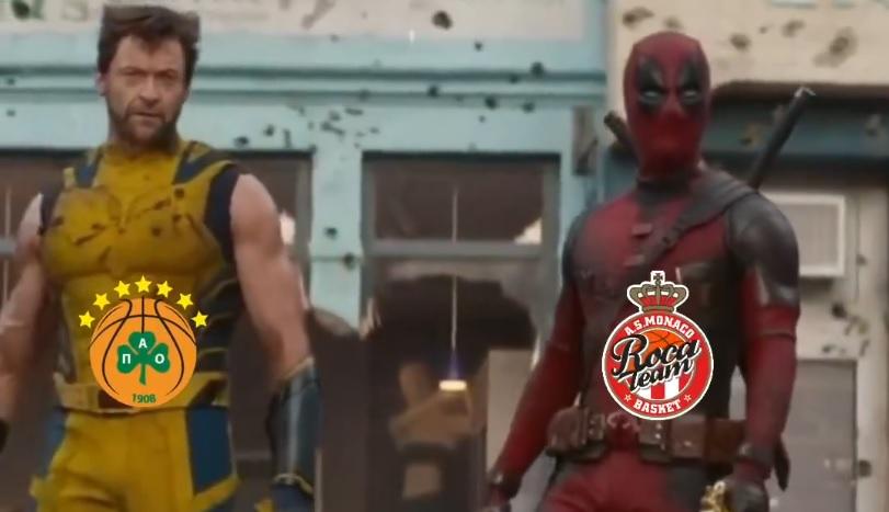 Η Μονακό καλεί τον Παναθηναϊκό να προκριθούν παρέα απόψε στο Final 4 με... Deadpool