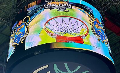 Έτοιμο το cube στη SUNEL Arena για το Final 4 του BCL