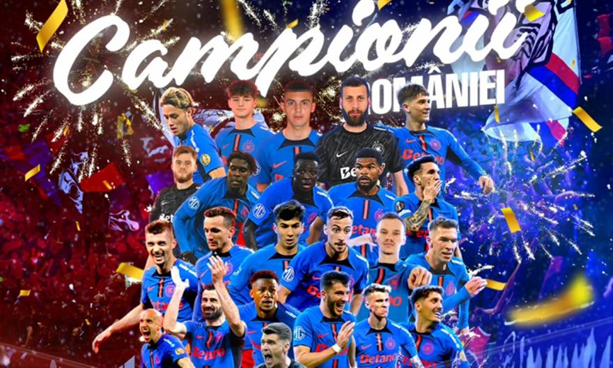 Στεάουα: Στέφθηκε πρωταθλήτρια Ρουμανίας η ομάδα του Χαραλάμπους