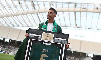 Με δάκρυα στα μάτια για την απόσυρση ο Ζέκα: «Ήθελα να γίνει αυτό με τη φανέλα του Παναθηναϊκού»