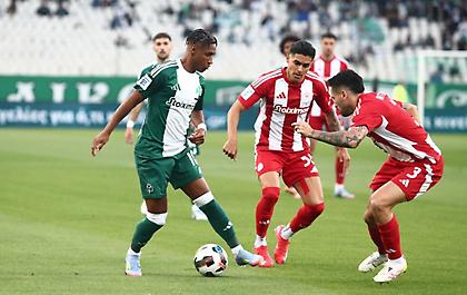 Το ντέρμπι «αιωνίων» στο ΟΑΚΑ: Παναθηναϊκός-Ολυμπιακός 0-1