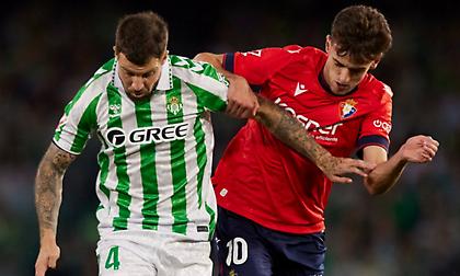 Ισοπαλία με δύο... χαμένους για Μπέτις και Οσασούνα!