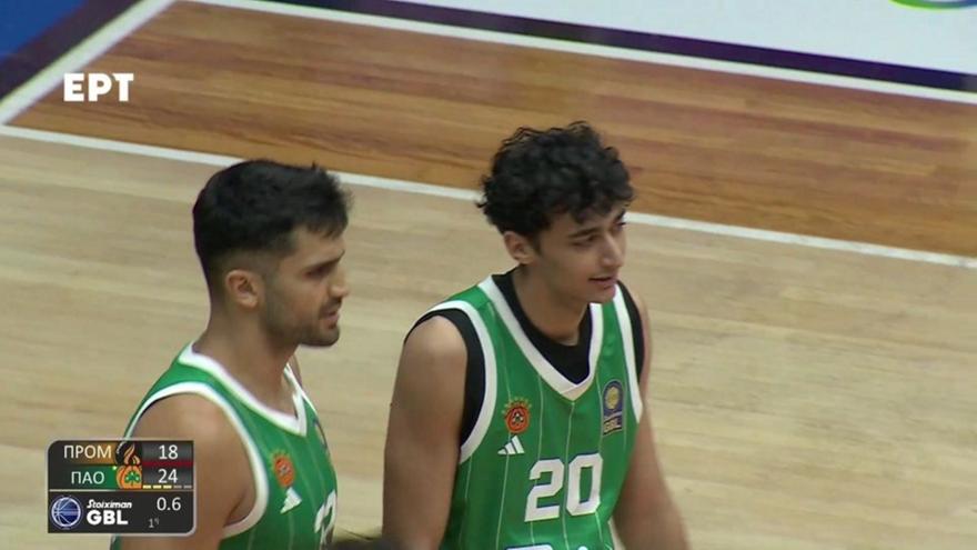 Προμηθέας-Παναθηναϊκός: Το κάρφωμα του Γκέιμπριελ και η τάπα του Σαμοντούροφ