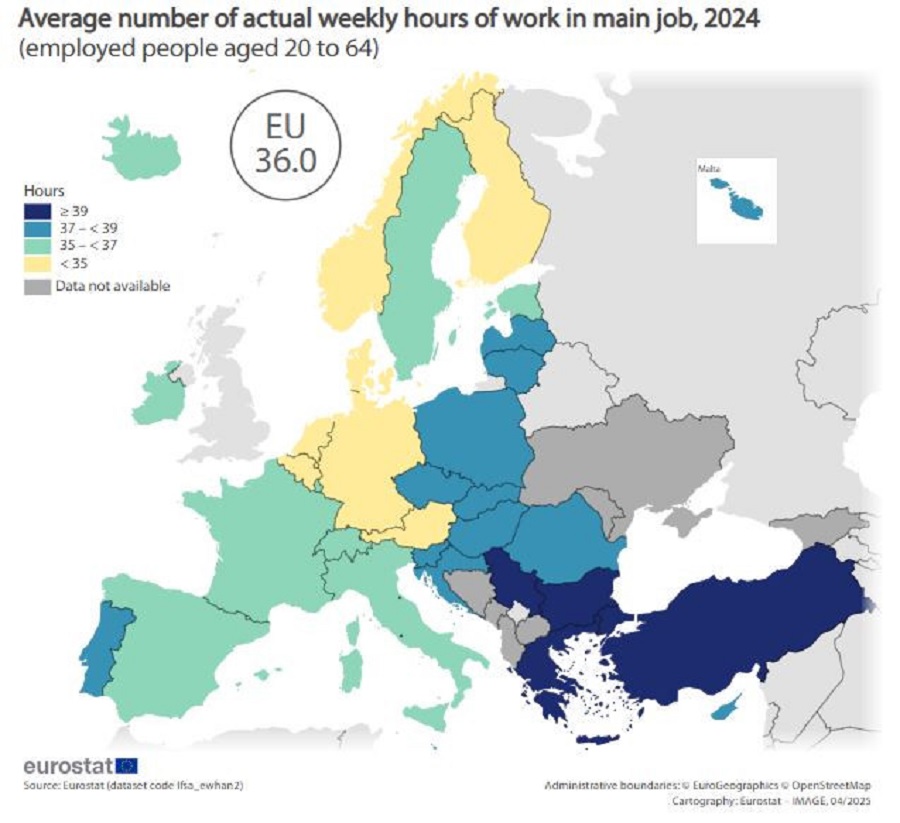 Οι Έλληνες στους πιο «δουλευταράδες» της ΕΕ – Πρωταθλητές στις ώρες εργασίας