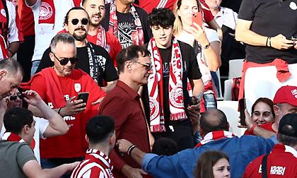 Στο ΟΑΚΑ για τον τελικό Κυπέλλου ο Μπαρτζώκας