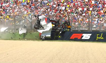 Tρομακτικό ατύχημα στην Ίμολα για Τσουνόντα!