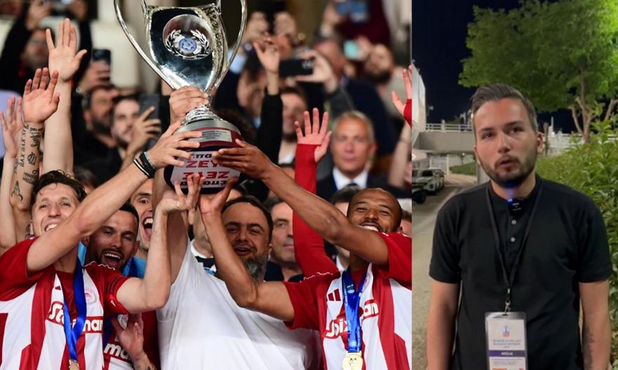 «Καταπληκτική σεζόν για τον Ολυμπιακό, ιδανική για τα 100 χρόνια»: Το σχόλιο Τσανάκα από το ΟΑΚΑ