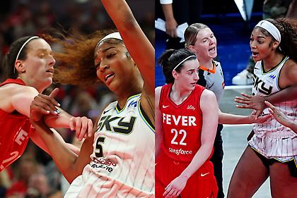 Έχουν… μπιφ: Το φάουλ της Κλαρκ στην Ρις άναψε τα αίματα στην πρεμιέρα του WNBA