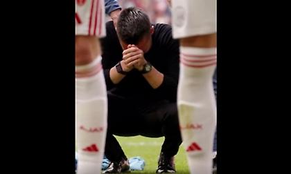 Ξέσπασε σε κλάματα ο Φαριόλι μετά τον χαμένο τίτλο του Άγιαξ