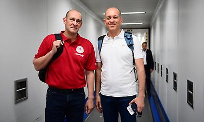 Μαζί με τον Ολυμπιακό στο Άμπου Ντάμπι οι αδερφοί Αγγελόπουλοι