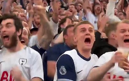 Η απόλυτη παράνοια από τους οπαδούς της Τότεναμ στο 1-0 του Τζόνσον