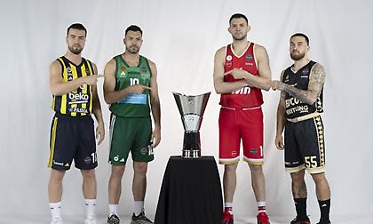Η φωτογράφηση των αρχηγών με την κούπα της Euroleague: «It just got serious…»
