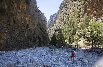 Σεισμός στην Κρήτη: Κλειστό σήμερα το φαράγγι της Σαμαριάς και το φαράγγι της Ίμπρου