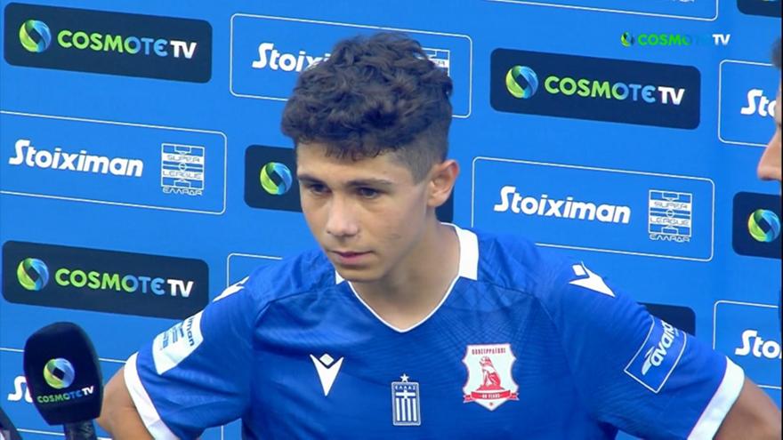 Ο γιος του Σωτήρη Κωνσταντινίδη έγινε ο νεότερος παίκτης στη Σούπερ Λίγκα - «Αύριο δίνω αρχαία, θα διαβάσω στο πούλμαν»!