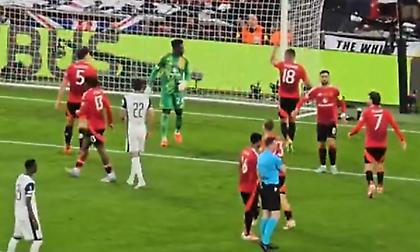 Ο Καζεμίρο δεν μπορούσε ν' ακούει άλλο τον Ονάνα και... τον έστειλε πίσω στην εστία του!