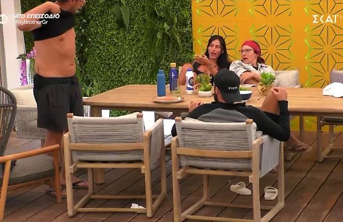Big Brother: «Έκλαψαν» με την ατάκα του Χρήστου στη Νάνσυ: «Μπορεί να με έχεις απωθημένο...»