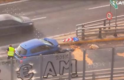 Τροχαίο στη λεωφόρο Κηφισού με έναν τραυματία - Αποκαταστάθηκε η κυκλοφορία