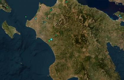 Πύργος: Σεισμική δόνηση 3,6 Ρίχτερ με επίκεντρο κοντά στα Κρέστενα της Ηλείας