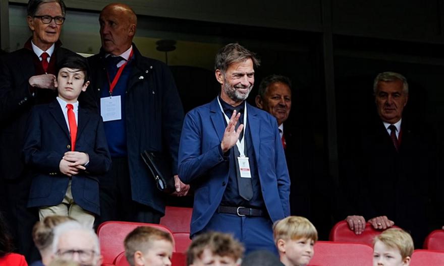 Κλοπ: Παρών στο «Άνφιλντ» για τη φιέστα της Λίβερπουλ!