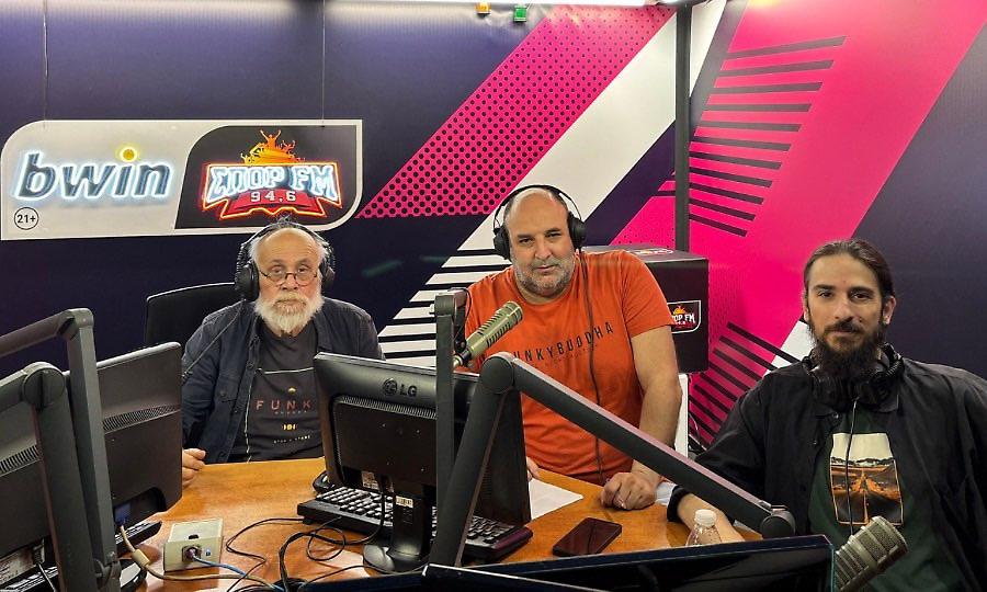 Ο σκηνοθέτης και ηθοποιός, Νικορέστης Χανιωτάκης στον bwinΣΠΟΡ FM 94,6!
